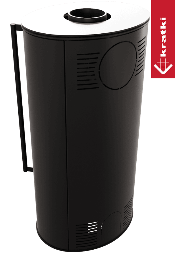Krbová kamna KRATKI ERIK Ø 150 5,5 kW - 4