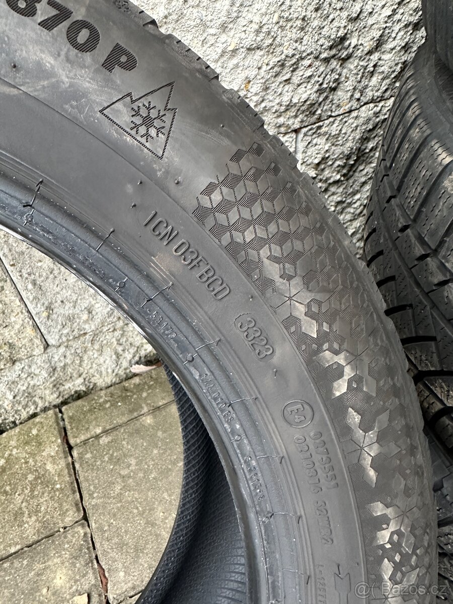 Sada zimních pneu Continental Winter Contact 215/55/17 - 4