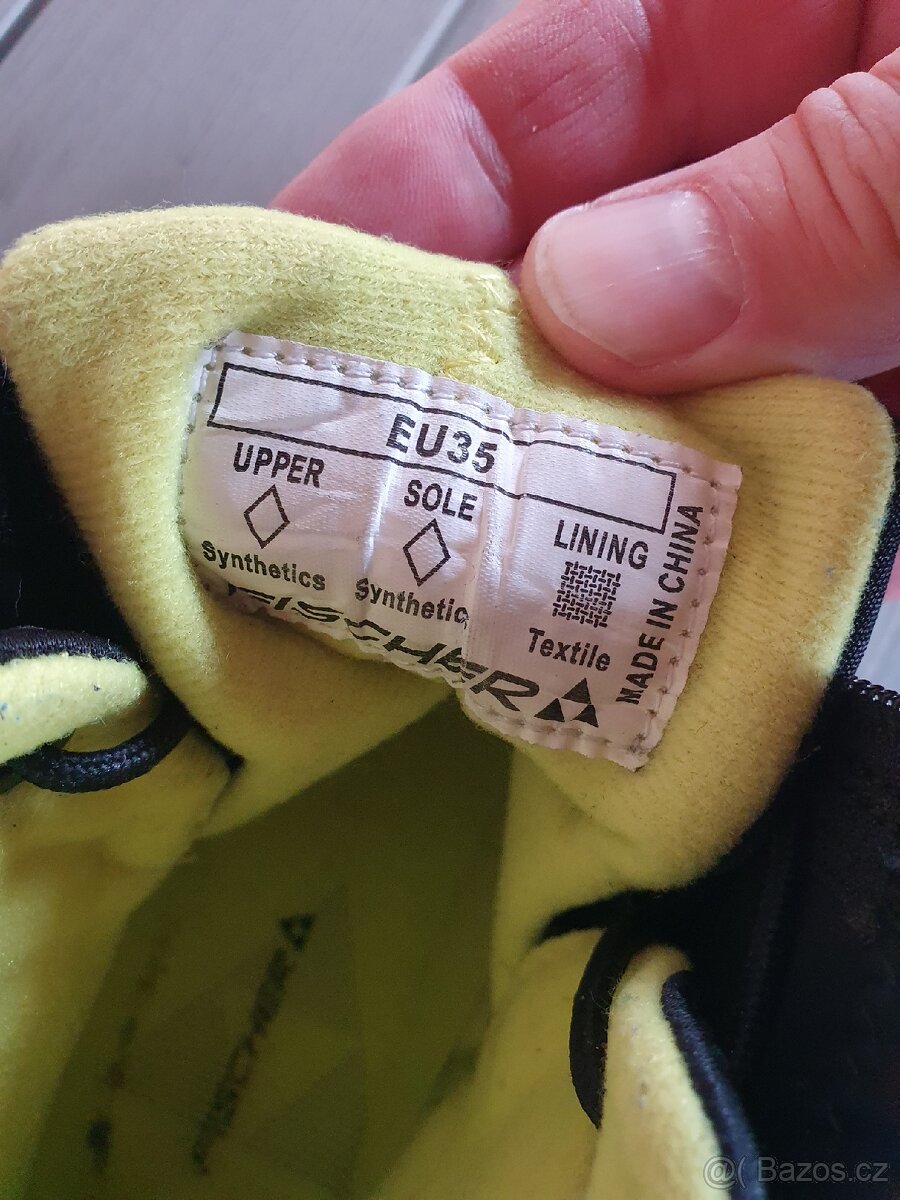 Běžecké lyže dětské + hůlky+boty - 4