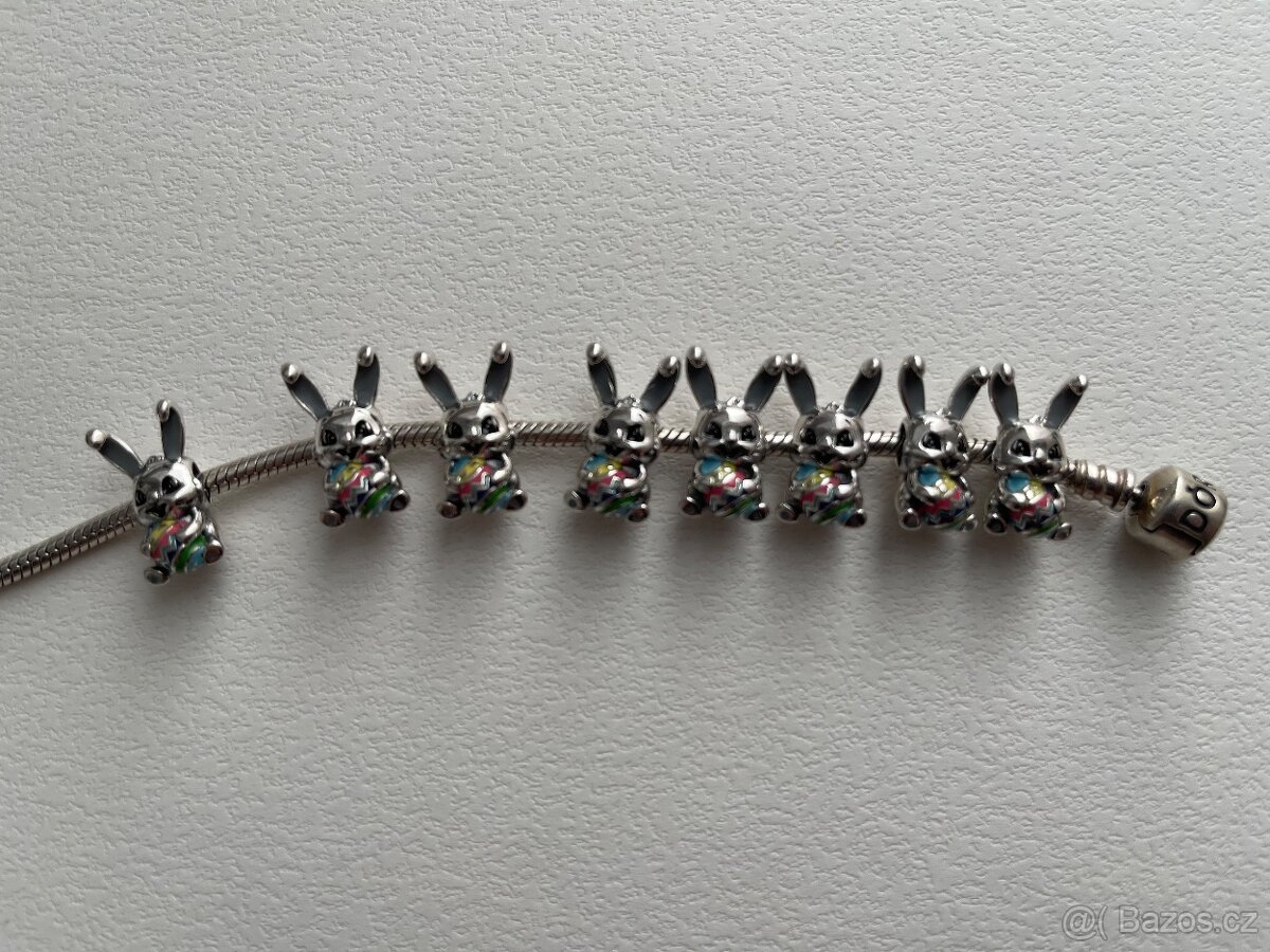 Králíček na Pandora náramek - 4