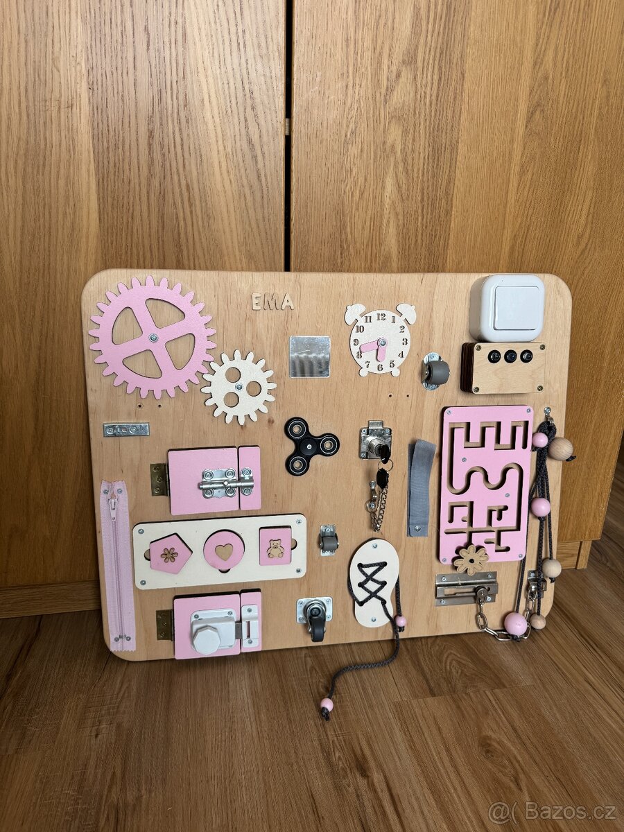 Montessori activity board - 4