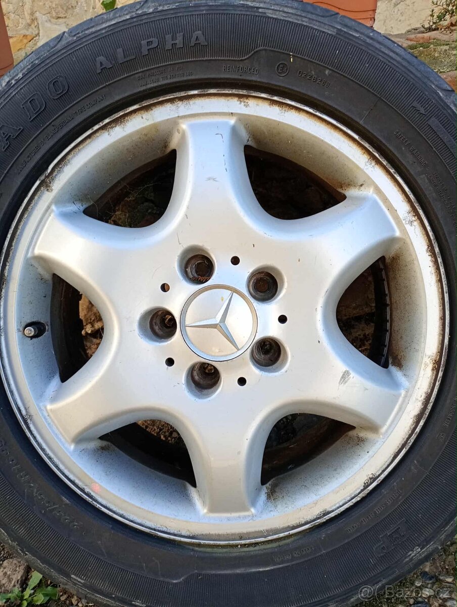 originální litá kola MB 16" rozteč 5x112 - 4