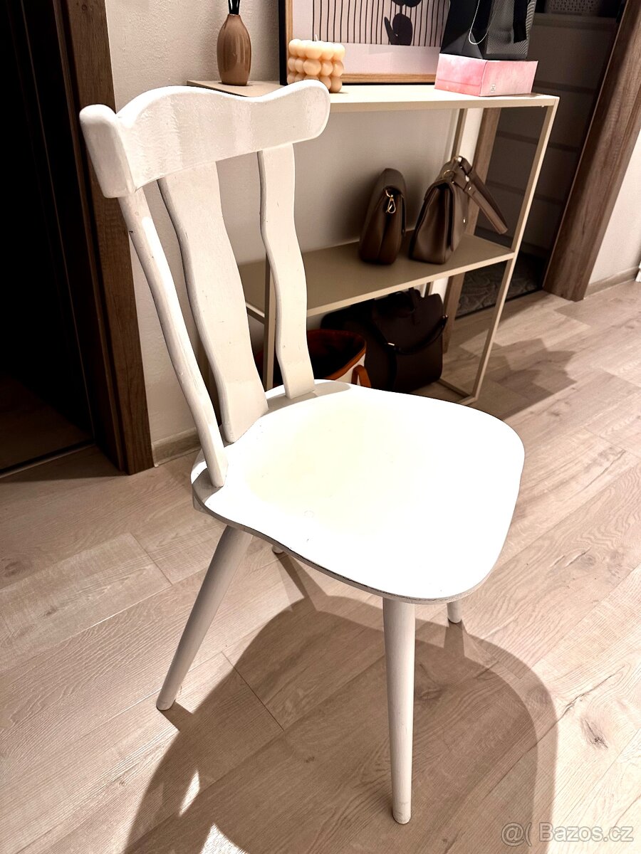Dřevěné židle 4ks - 4