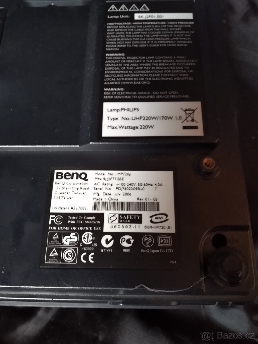 BenQ MP720p - 4