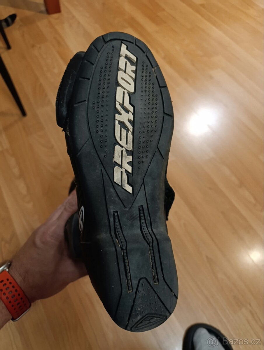 Motorkářské boty Sonic černé - 4