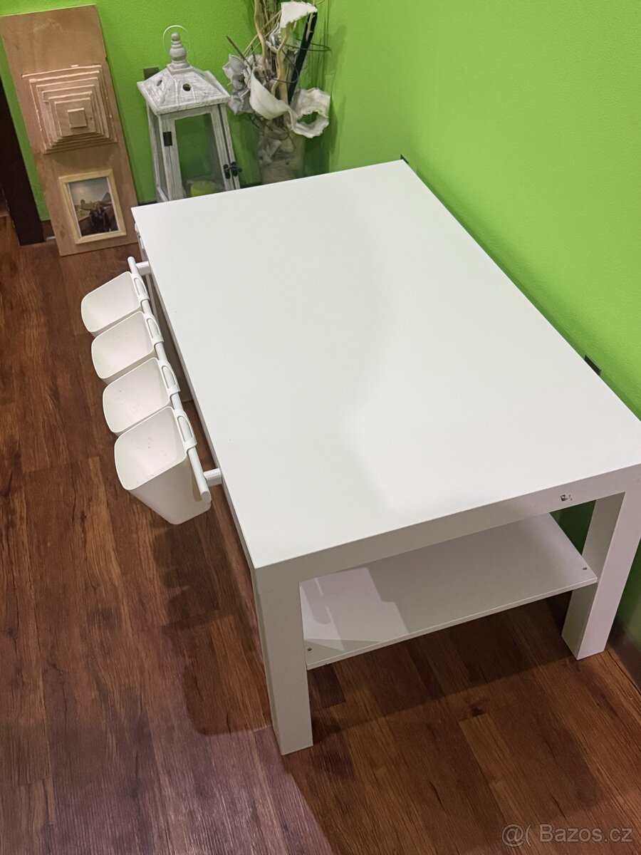 Konferenční stolek ikea 90x55 - 4