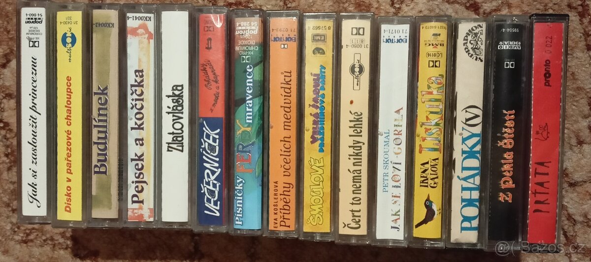orig.,nahrané i nové MC kazety (hudba, pohádky) - 4