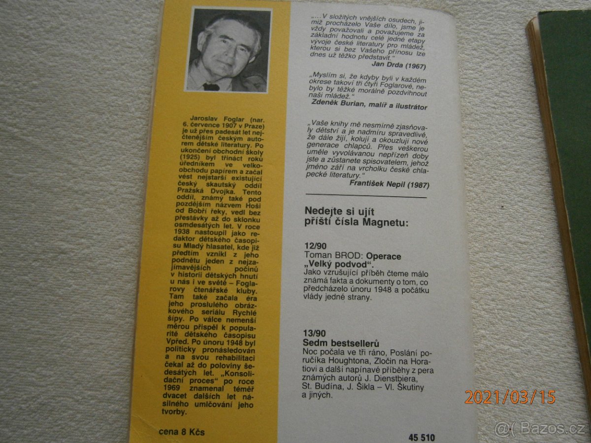 J.Foglar - Po stopách rychlých šípů. Zase zní píseň úplňku - 4