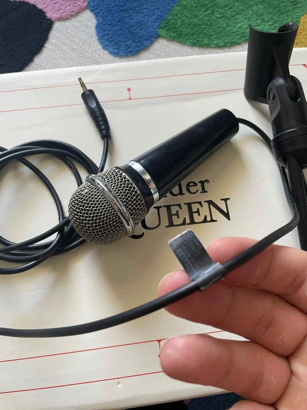 Trust drátový mikrofon se stojánkem, 3,5mm jack AUX, dlouhý - 4