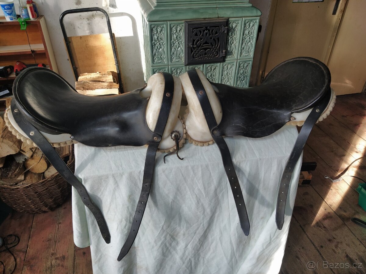 Jednoduché sedlo 2 ks - 4