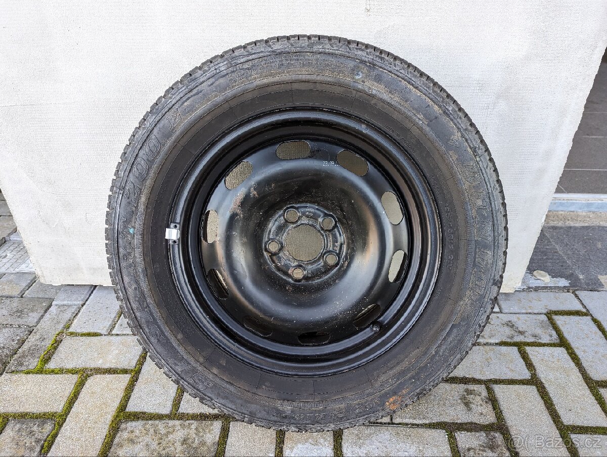 rezerva Seat, Škoda, VW 195 65 R15, 5x100, Dunlop - 4