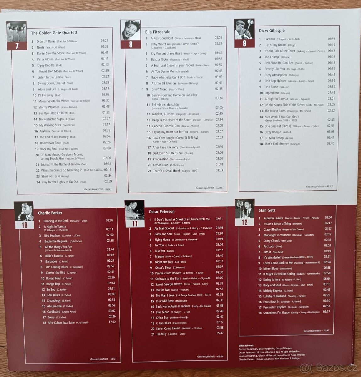 JAZZ masters - soubor 11 CD - 4