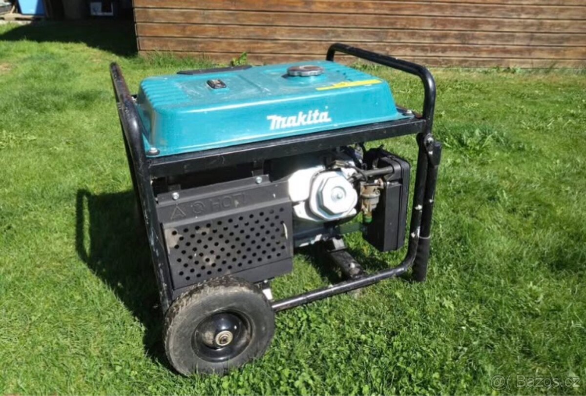 Benzínová elektrocentrála Makita - 4