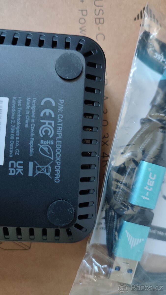 USB 3.0 / USB-C / TB3, 3x 4K Dokovací stanice - 4