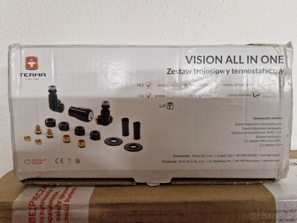 Koupelnový radiátor/žebřík Terma Diamond 1360x500 - 4