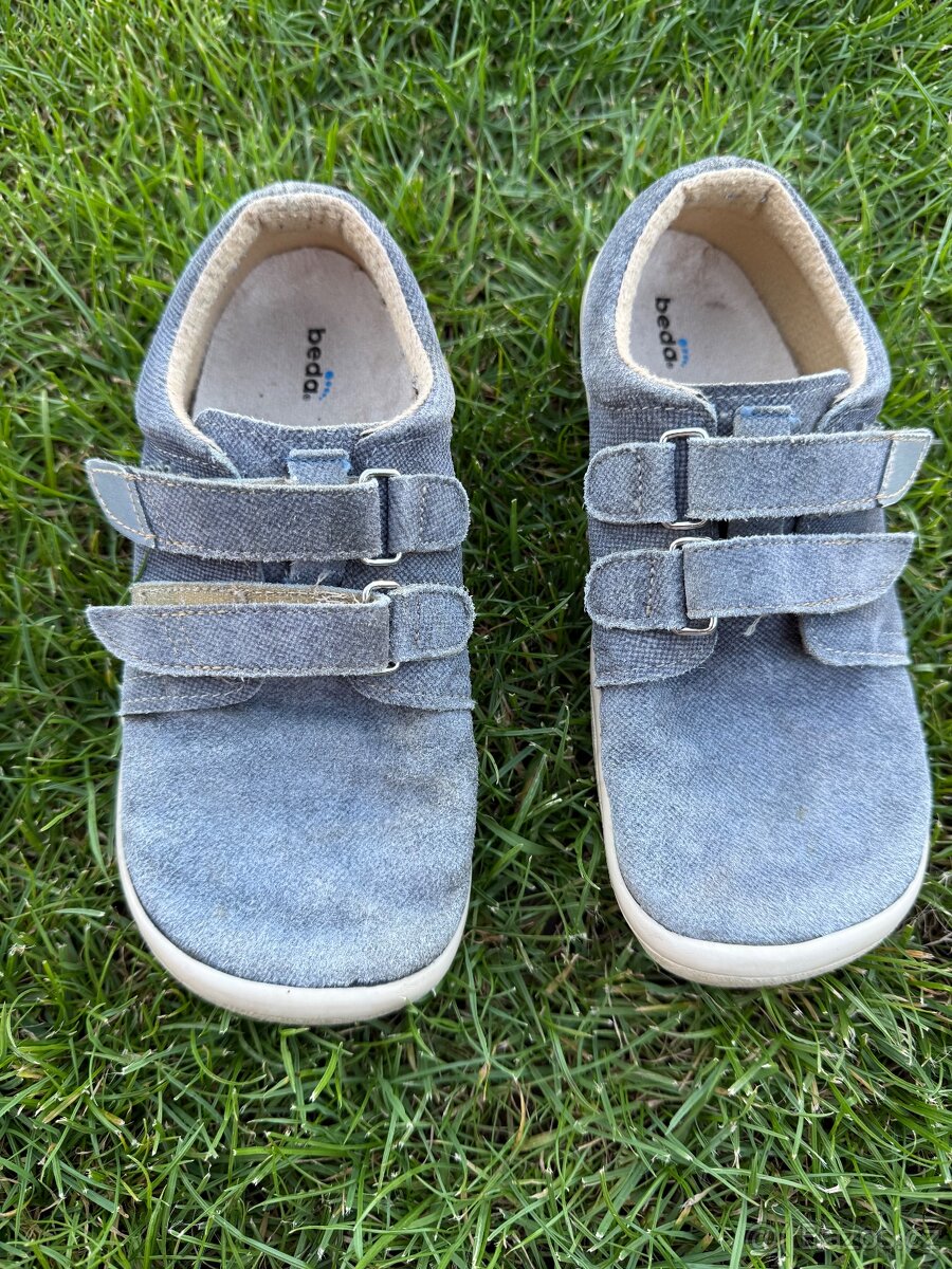Dětské barefootové boty Beda, velikost 31, modré - 4