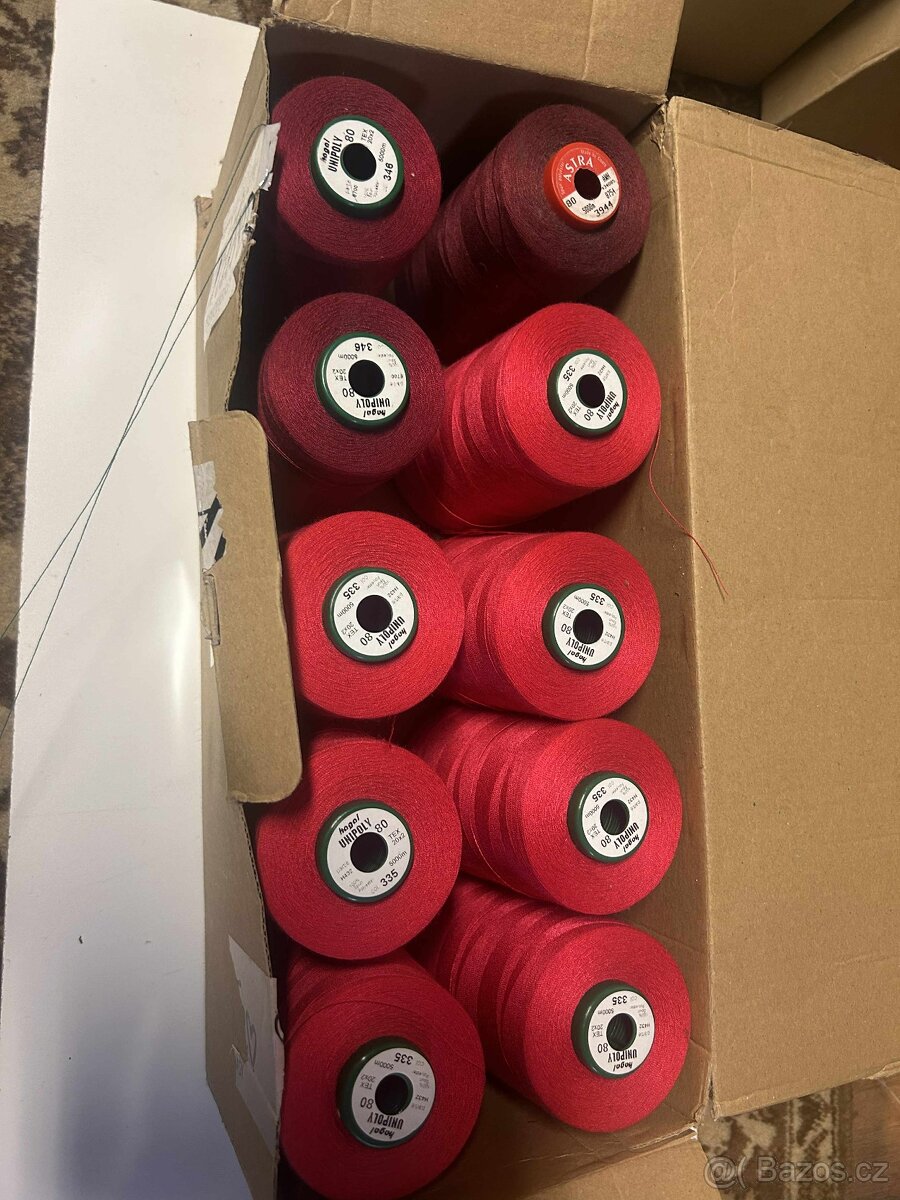 šicí nitě, nitě na overlock - 4