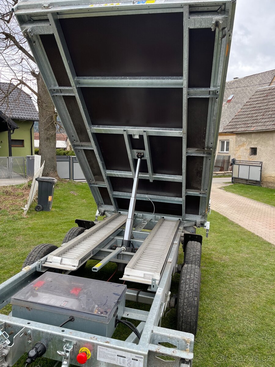 Sklapěcí přivěs vyklapěč bockmann - 4