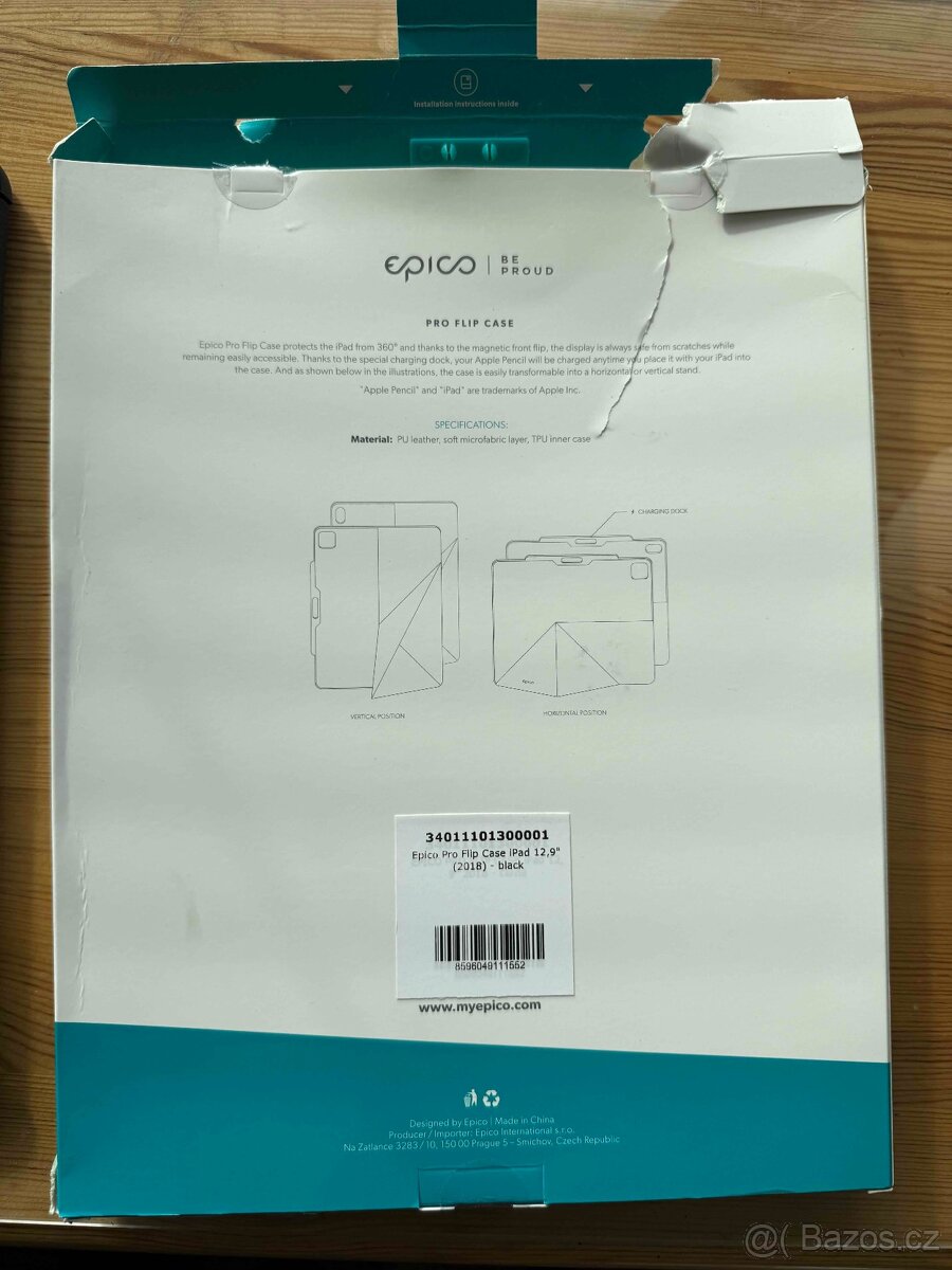 Epico Pro Flip case iPad 12.9" 2018 - černé - 4