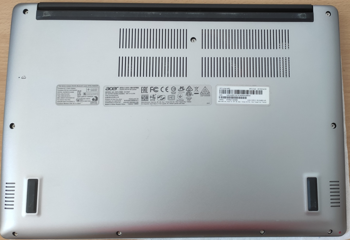 Notebook Acer Swift 3 s Windows 11 Pro - 4