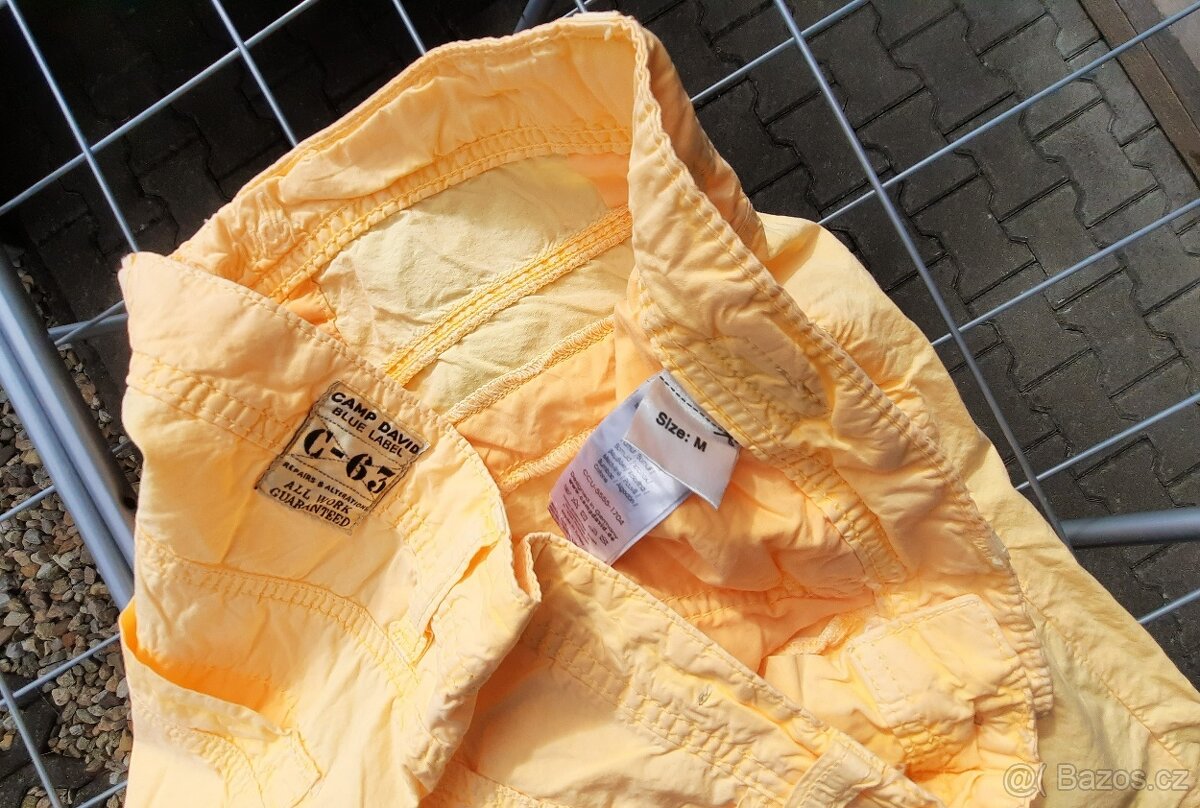 Nové oranžové kraťasy zn. Camp David. Vel. M. - 4