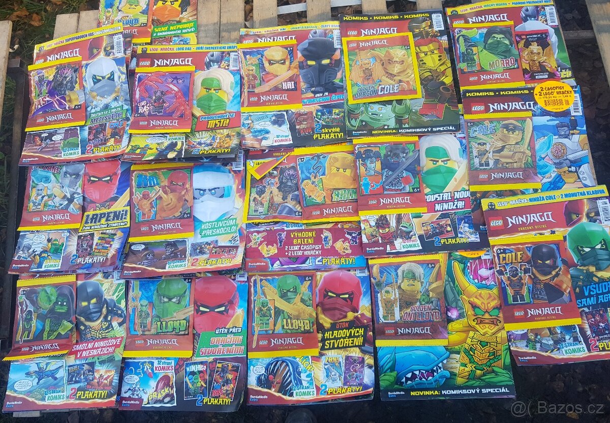 Lego časopisy s hračkou lego od marvel dc star wars atd - 4