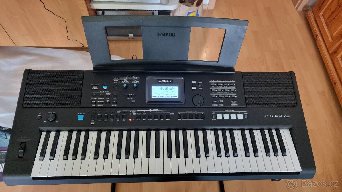 keyboard YAMAHA PSR-E473 + stojan FUN GENERATION X1 - 4