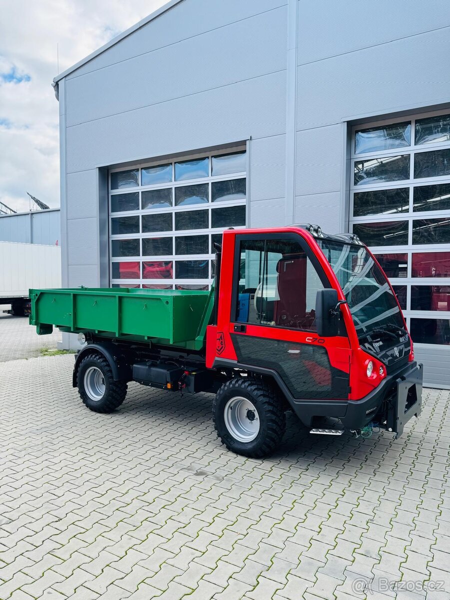 Multifunkční vozidlo Caron C70, kontejnerový nosič - 4