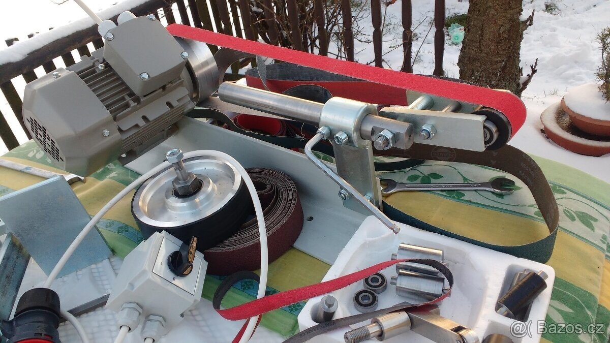 Stolní pásová bruska - 4