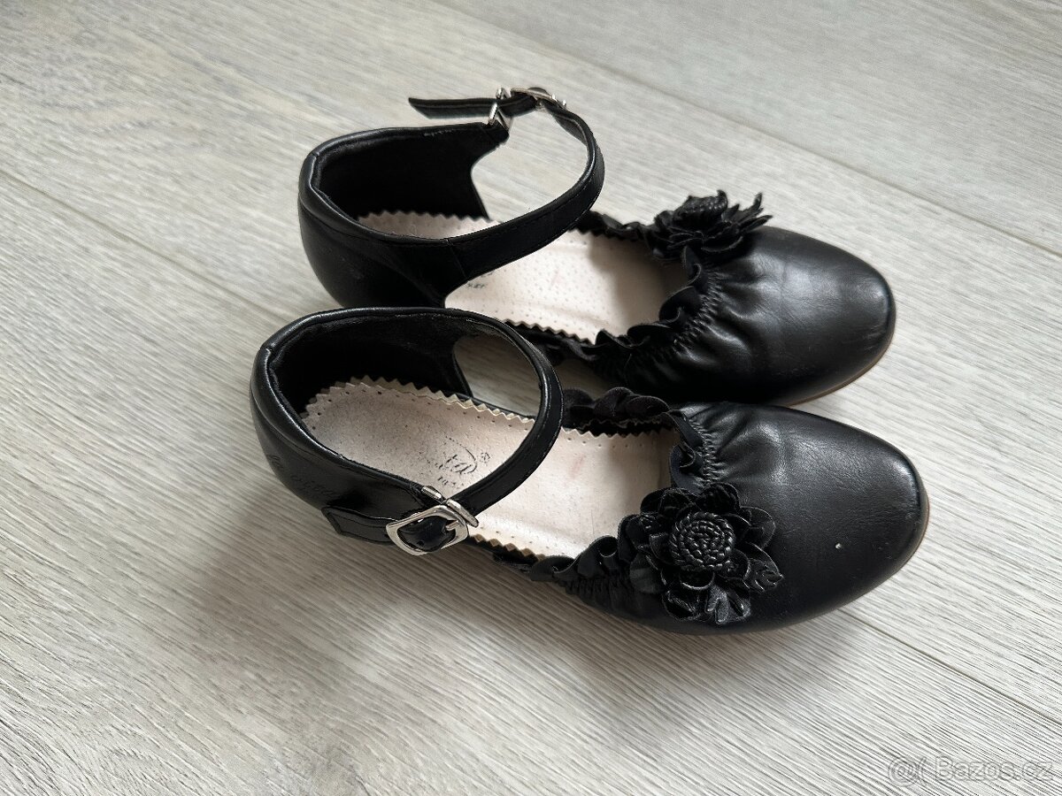 Dívčí černé baleríny John Garfield, vel. 31 - 4