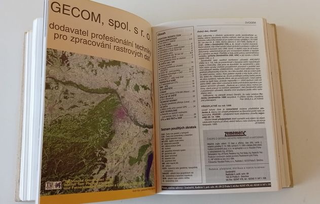 Vyvázané časopisy ZEMĚMĚŘIČ (1994 - 1996 ) - 4