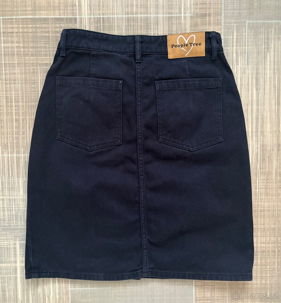 Dzinova sukne zn.People Tree - vel.S - 4