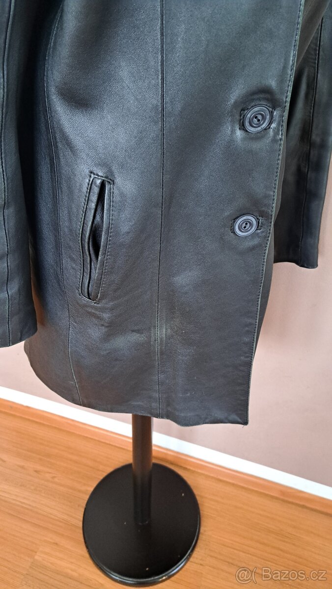 Kožené sako,kabátek vel.40 - 4