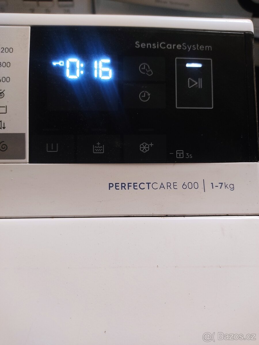 parní pračka Electrolux,7kg,0-1200 ot/min.A++- - 4