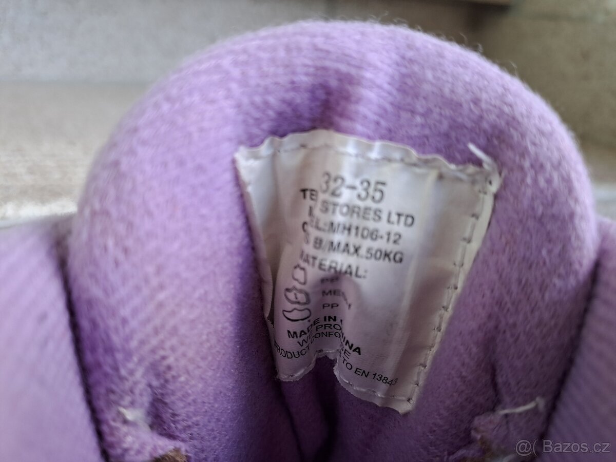 ívčí rostoucí kolečkové brusle vel. 32-35 - 4