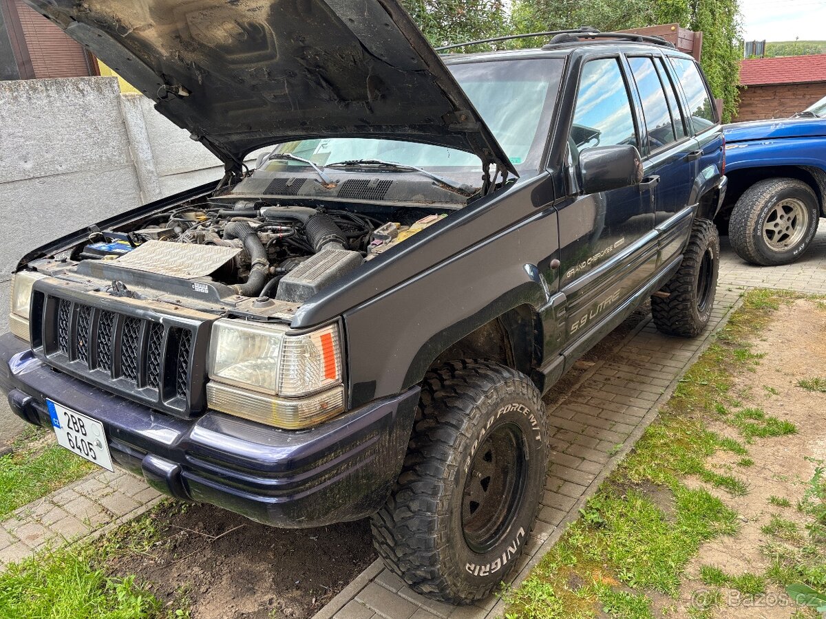 Jeep Grand Cherokee, 5,9i V8, LPG