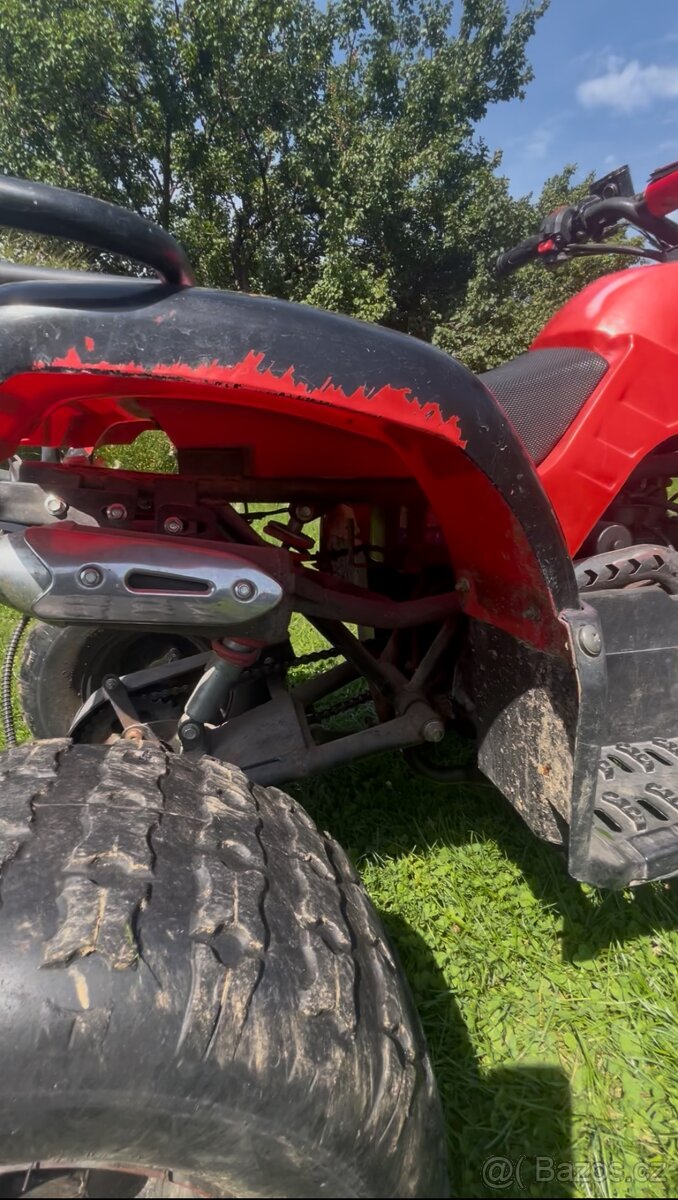 Čtyřkolá 125ccm
