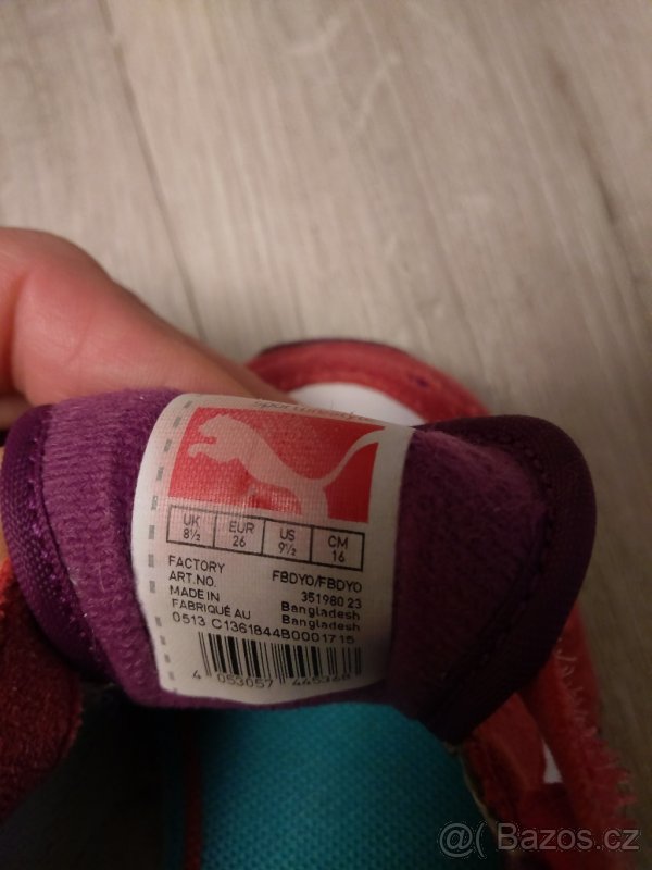 Dětské botasky Puma velikost 26 - 4