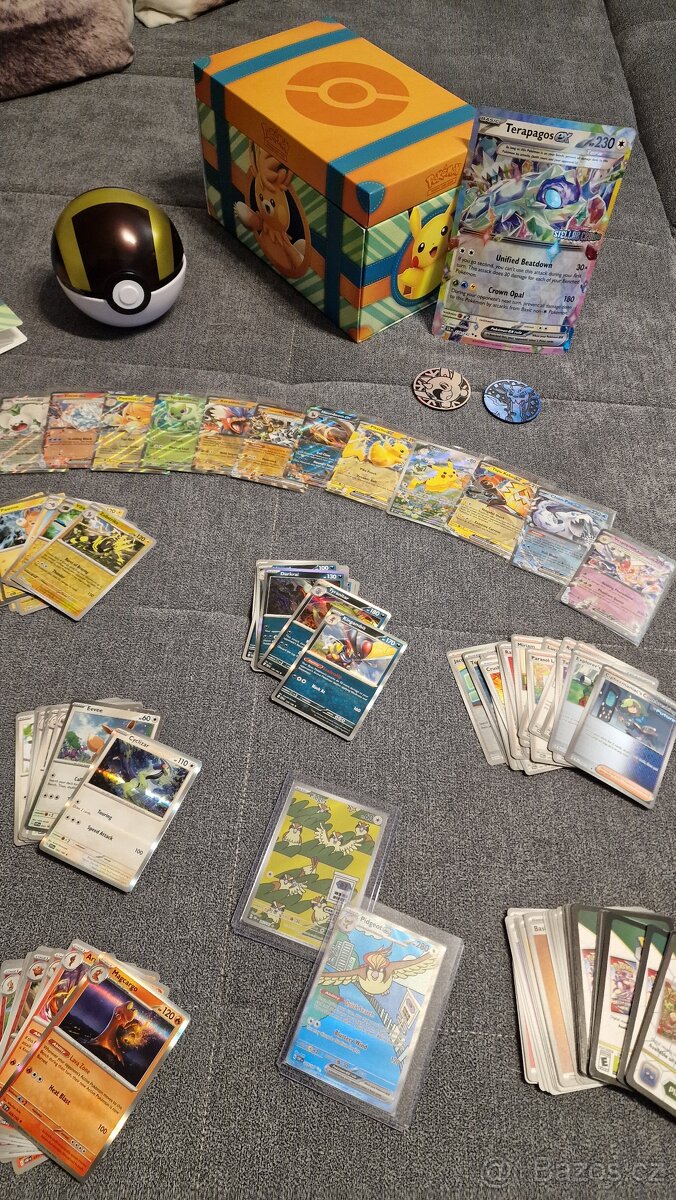 Pokémon - lot přes 220 karet + dárky - 4