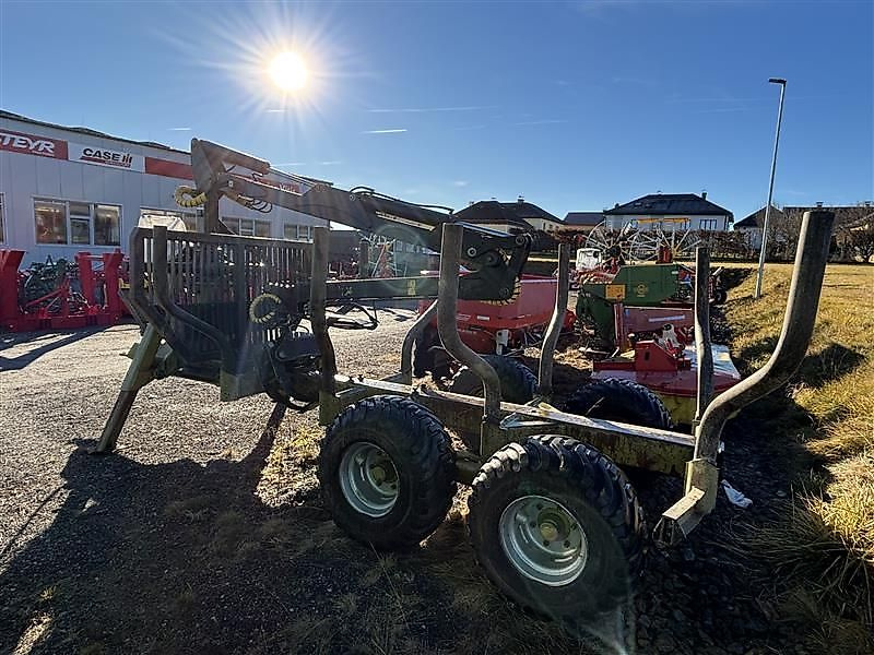 Lesnický přívěs HOLZKNECHT s rukou 6,3 m – r.v. 2004 - 4