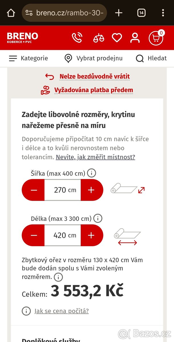 Zátěžový koberec | NOVÝ - 4