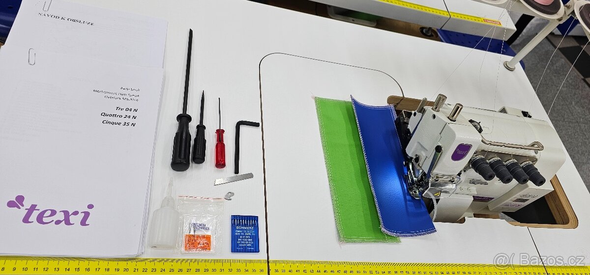 šicí stroj-nepoužívaný TEXI CINQUE 35 T - 4