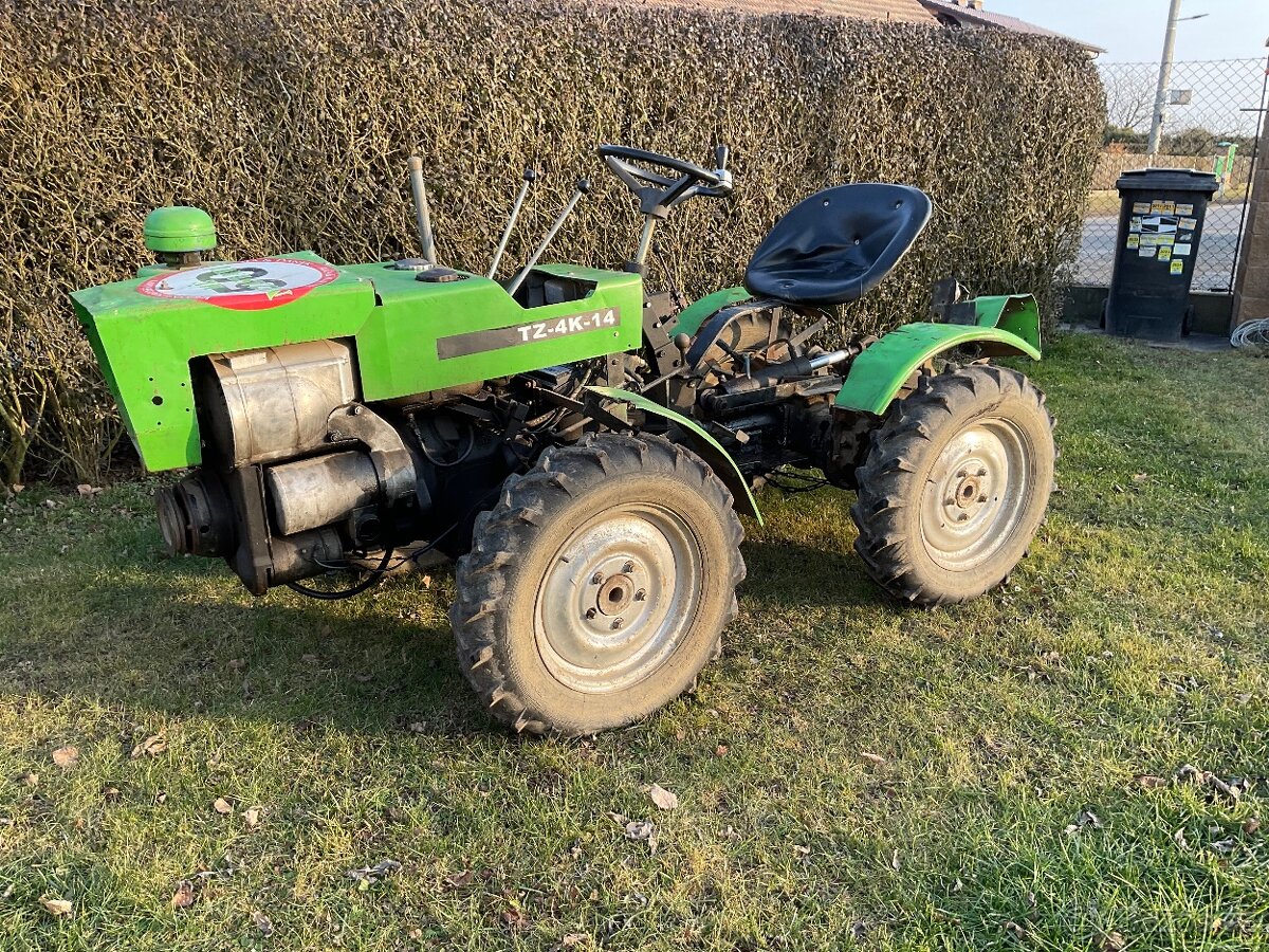Prodám malotraktor TZ4K - 4