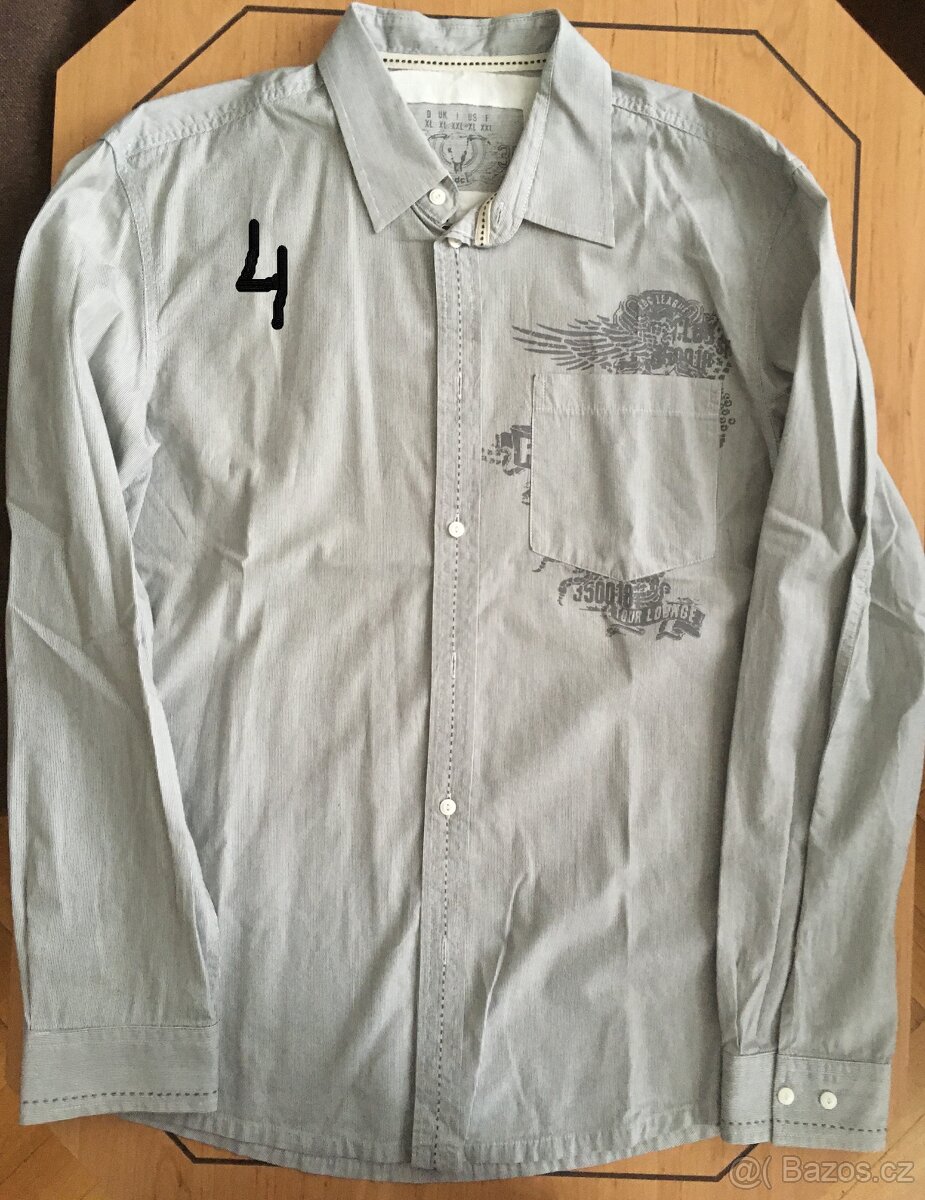 Pánské košile , velikost L - 4