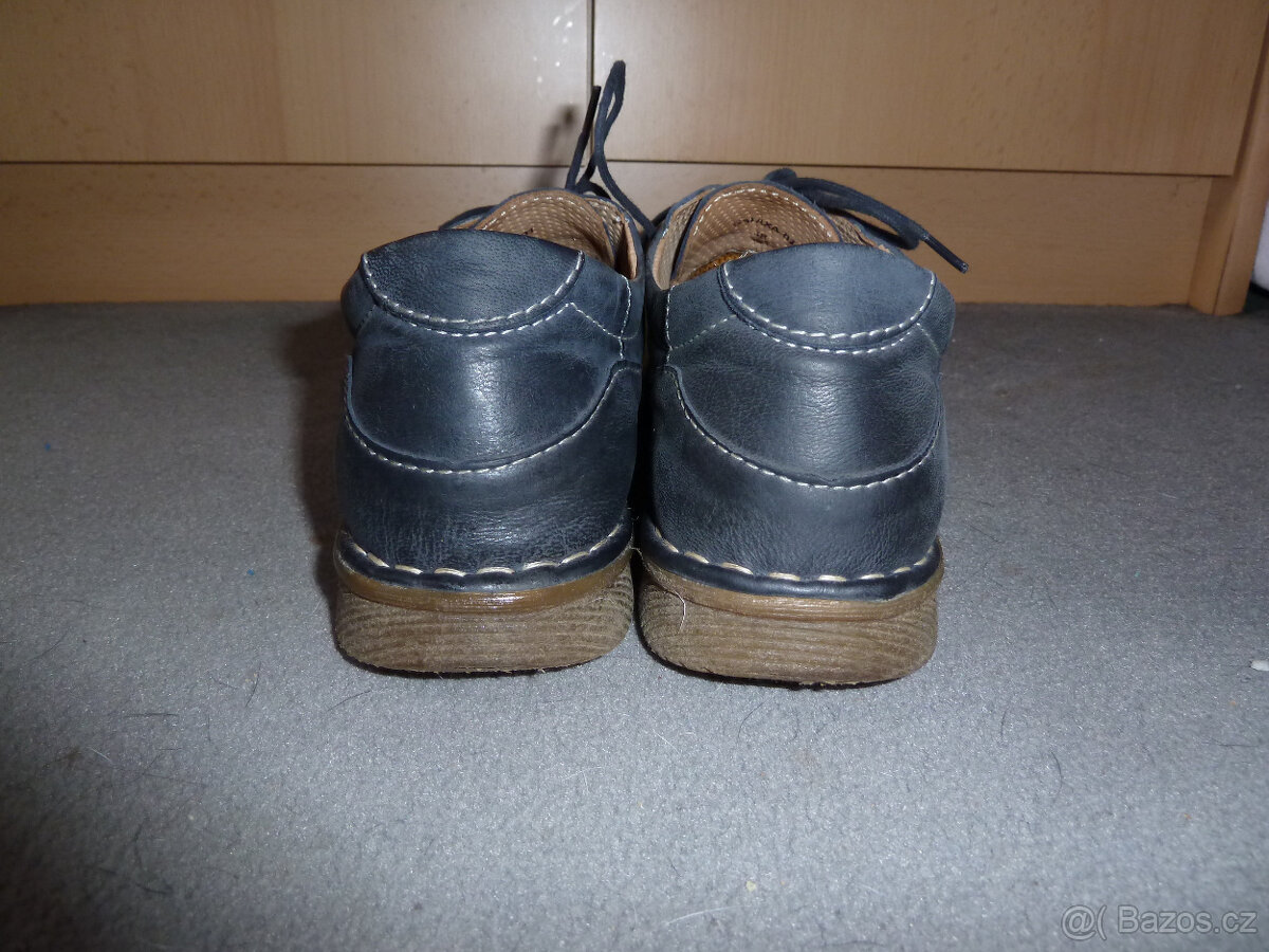 Boty,polobotky Lasocki,kožené - 4