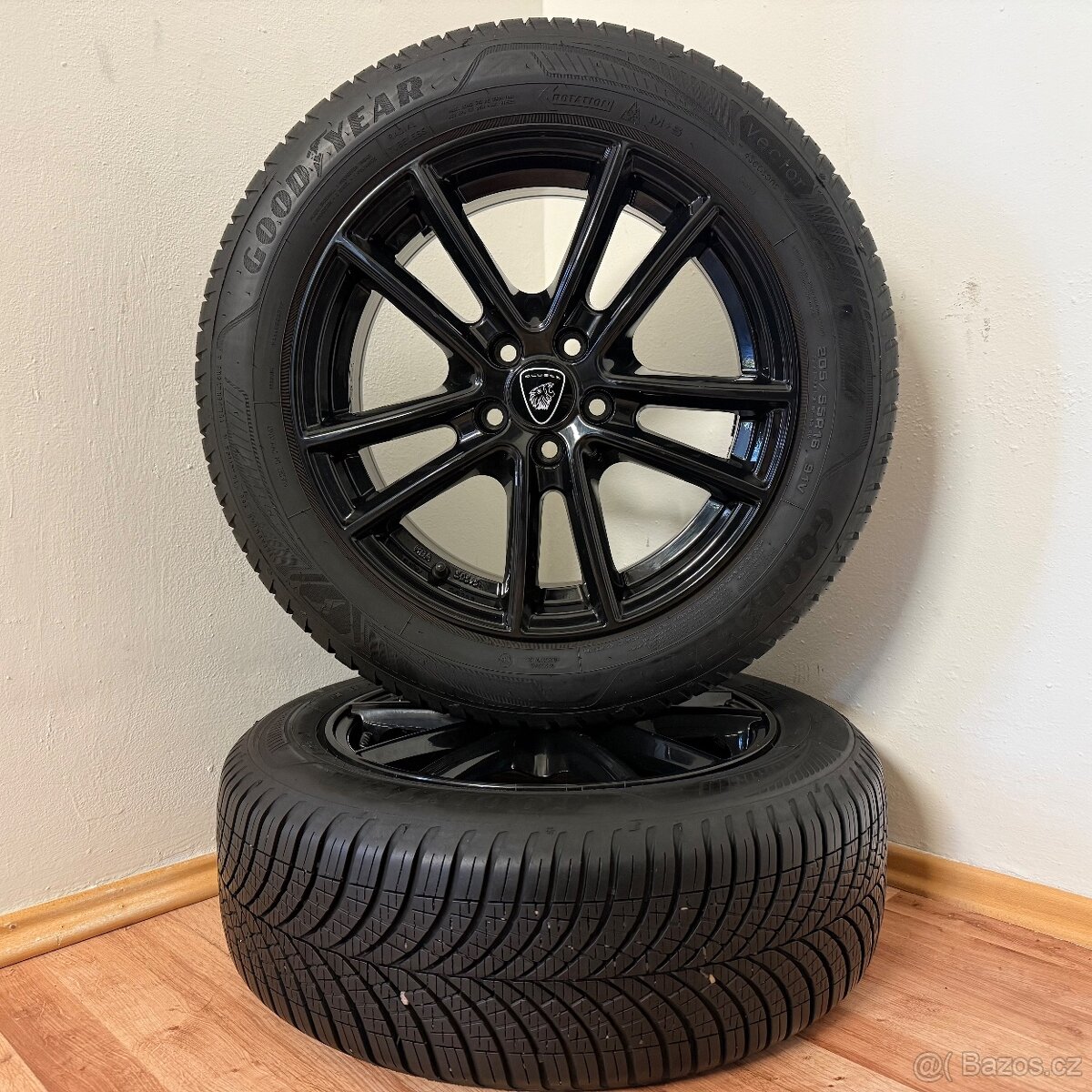 VW/SEAT/ŠKODA 5x100 R16 ET40+CELOROČNÍ 205/55R16 7,5mm - 4