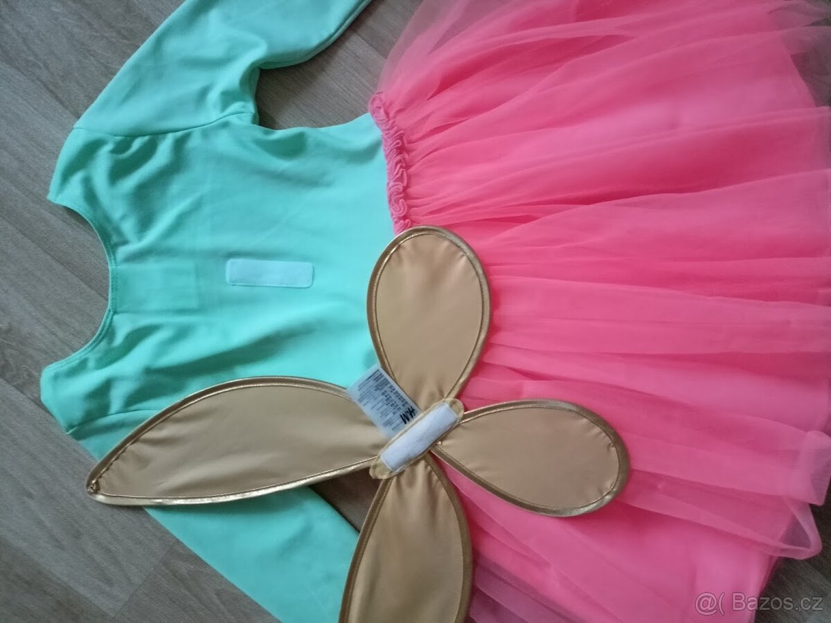 Dětský kostým - šatičky jednorožec vel. 122-128 - 4