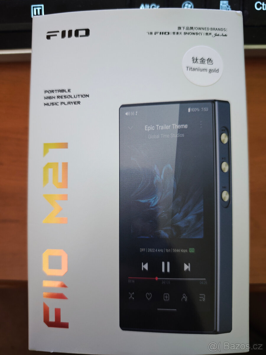 FiiO M21 Hi-Res přehrávač - novinka, záruka Alza - 4