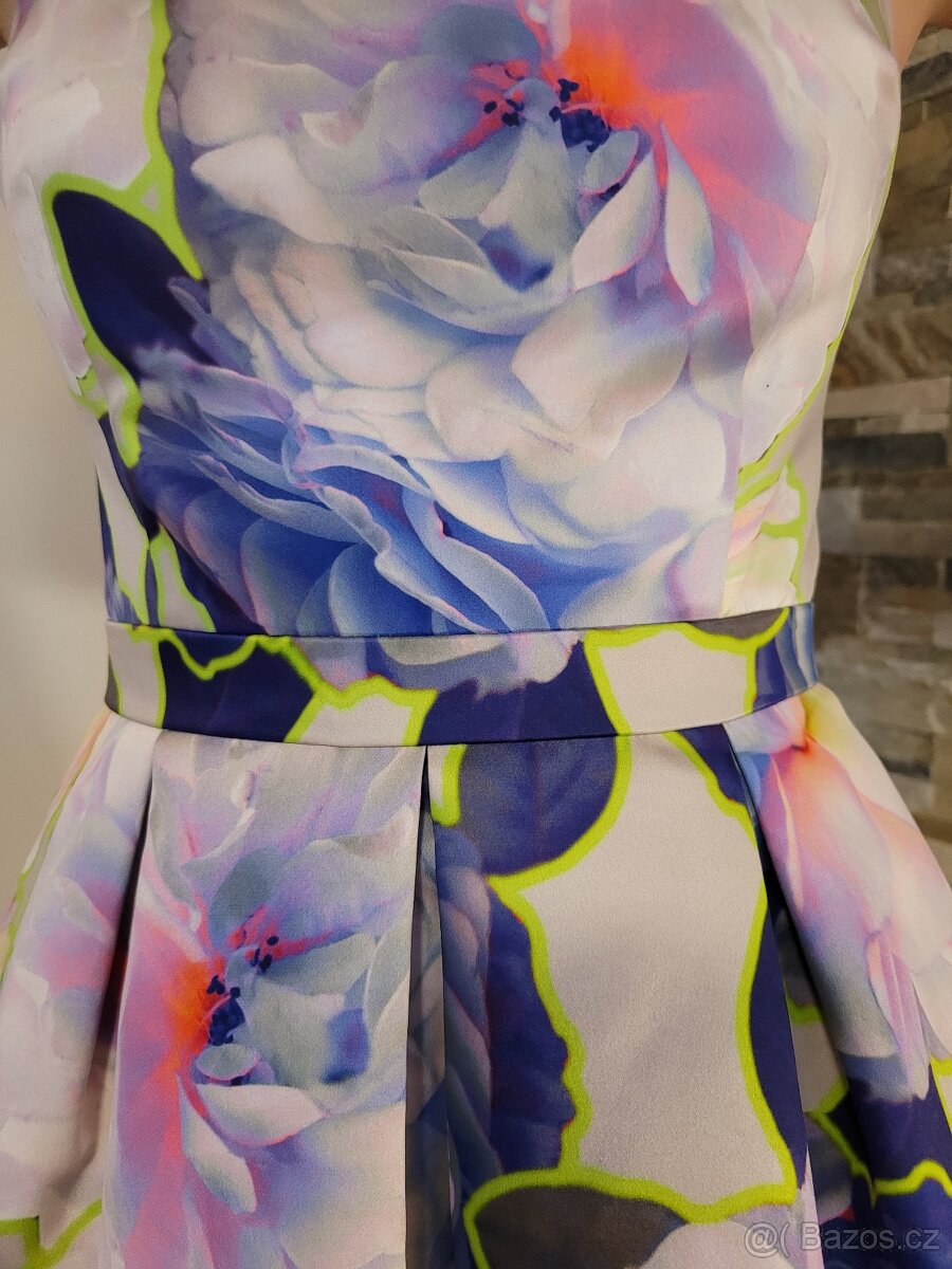 Květované šaty vel. 36 - 4