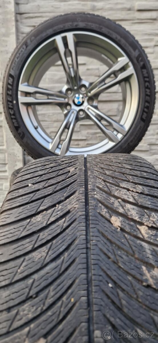 5x112 bmw R19 styling 705 M5 F90 +❄️ zimní pneu ZÁNOVNÍ STAV - 4